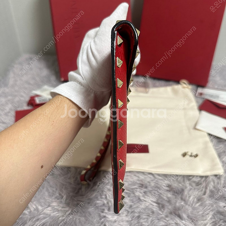 [풀구성] 발렌티노 락스터드 클러치--5