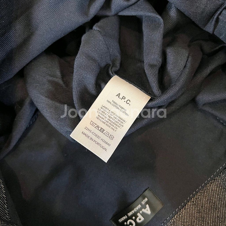 APC 니논 데님 토트백--6