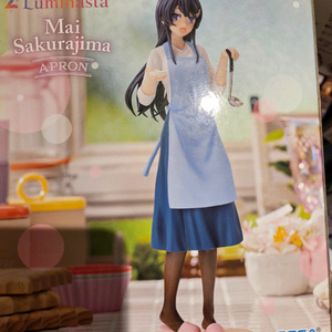 청춘돼지 루미나스타 피규어 - 사쿠라지마 마이 에이프런 Ver.