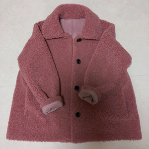 DEWL 듀엘 , 양면 테디베어 무스탕 코트