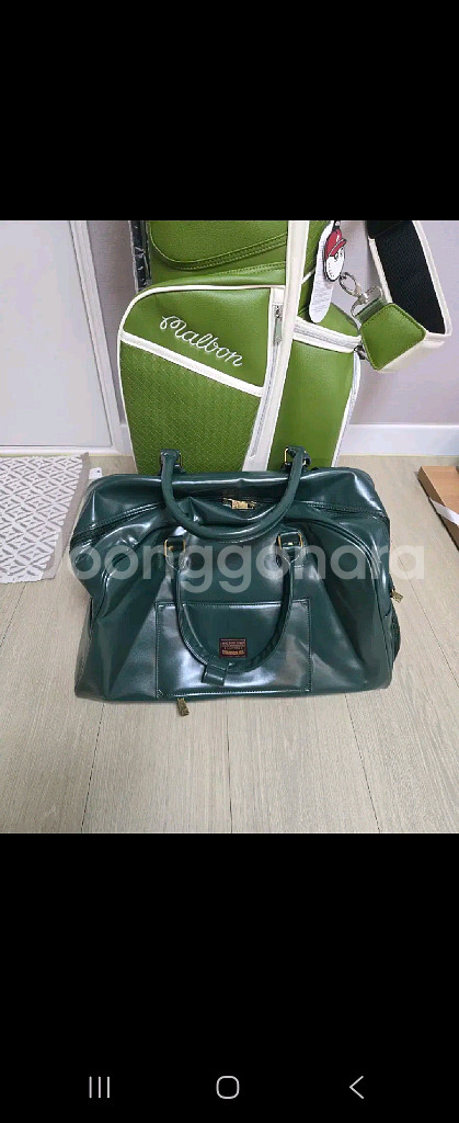말본캐디백 및 보스턴백 신품 미사용 판매요--1
