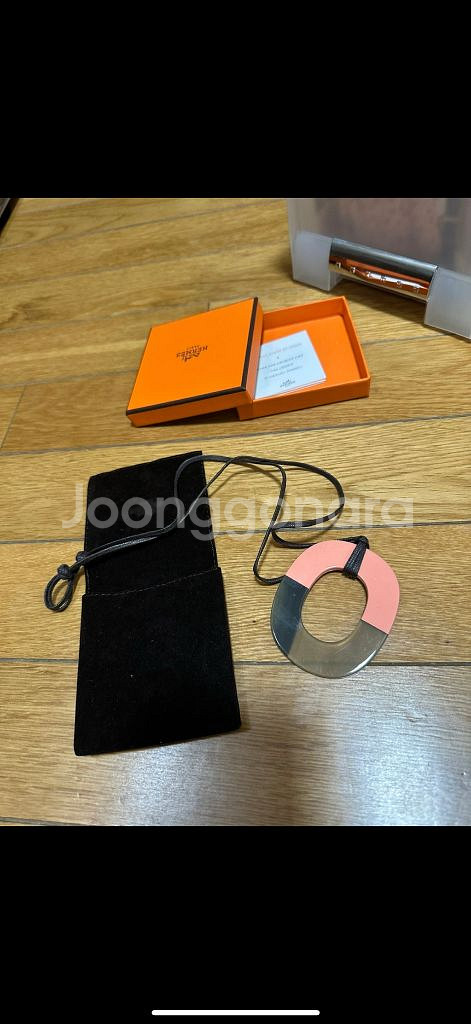 에르메스 호른 목걸이--0