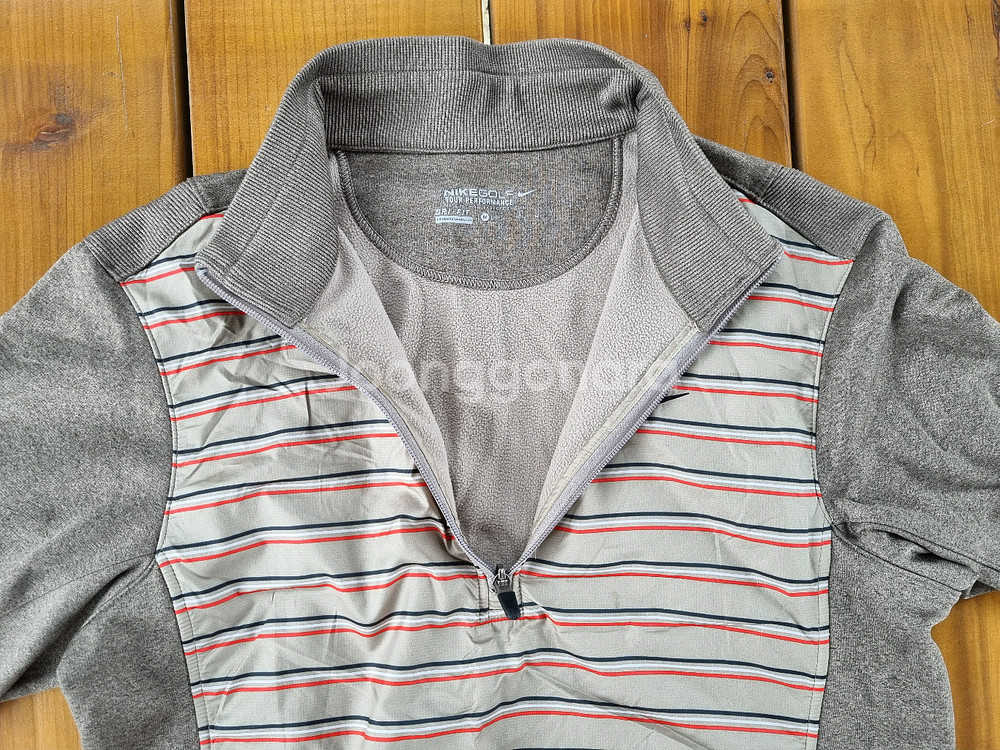 NIKE GOLF , 아노락 기모 바람막이--5