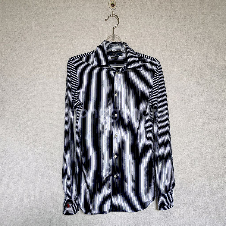 폴로 랄프로렌 스트라이프 셔츠 여S--0