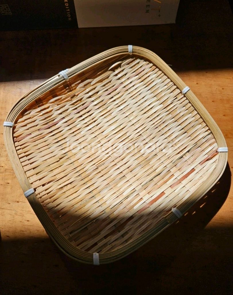 대나무.채반.데코용도.--1