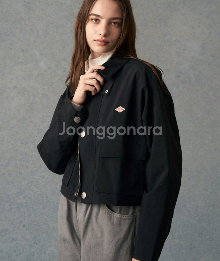 단톤 나일론 워크자켓 숏자켓 크롭--1