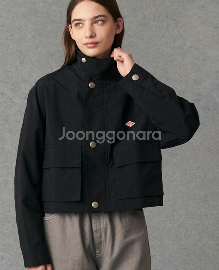 단톤 나일론 워크자켓 숏자켓 크롭--0