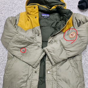 파타고니아키즈 다운 재킷