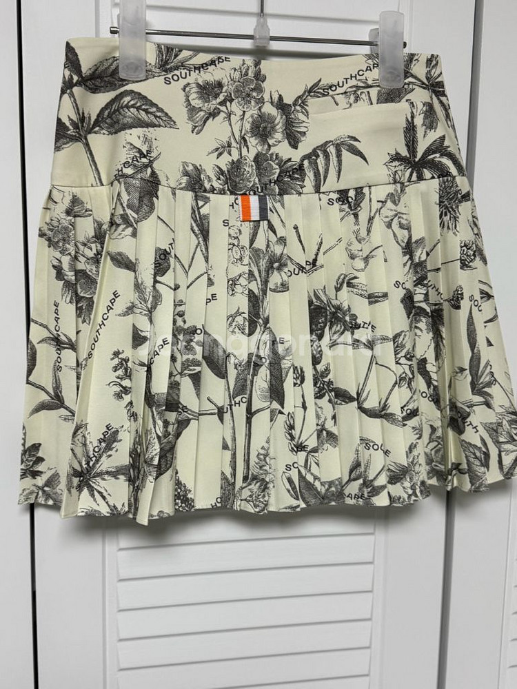 사우스케이프 플리츠 스커트--2