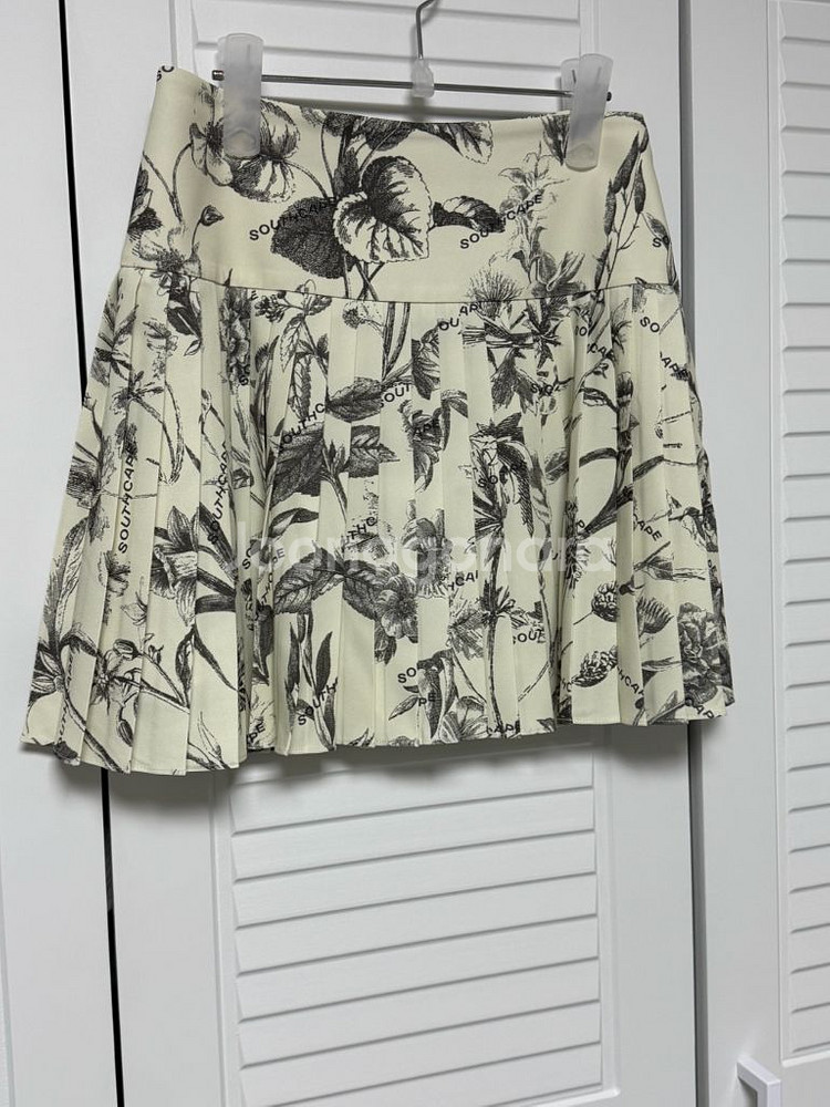 사우스케이프 플리츠 스커트--1