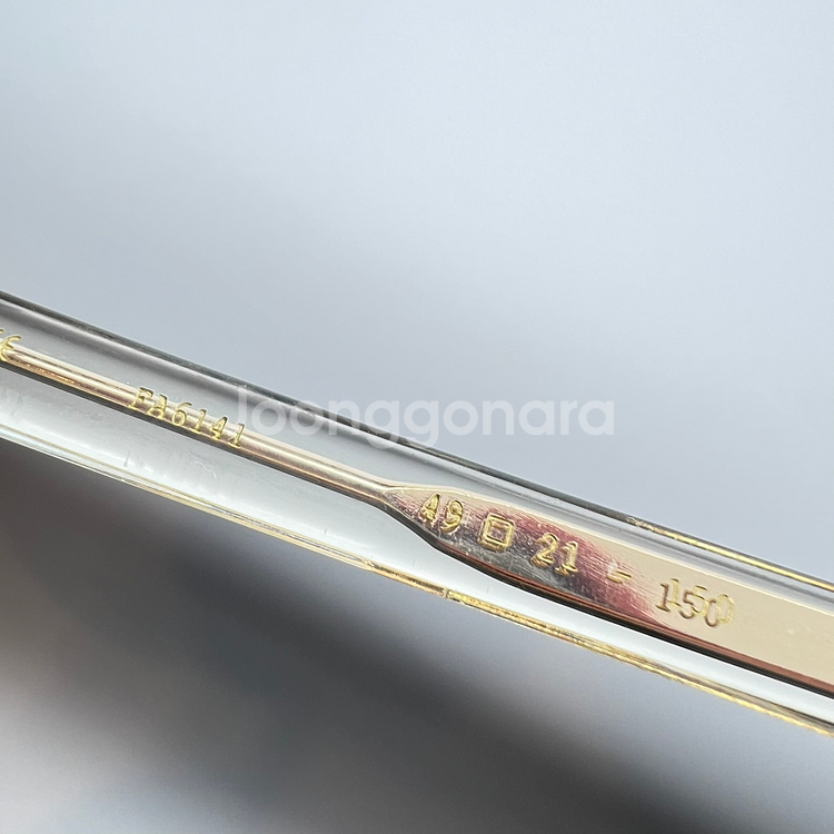 프랭크커스텀 FA6141 투명 상태 9 안경테 단품--4