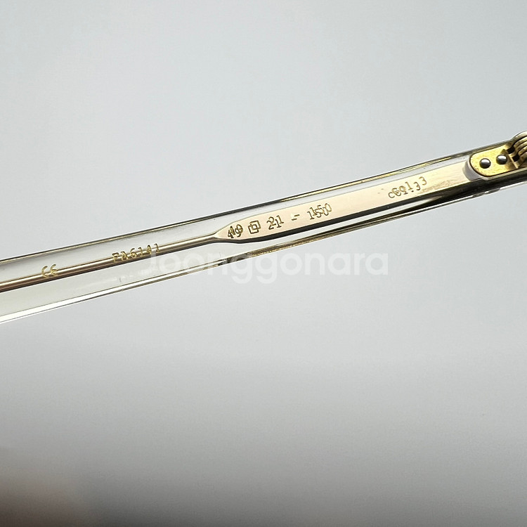 프랭크커스텀 FA6141 투명 상태 9 안경테 단품--2