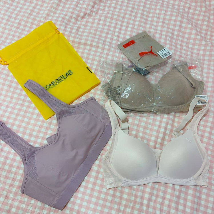 원더브라 세트 2set / 스포츠 브라 (컴포트랩/푸마 2종) 이미지