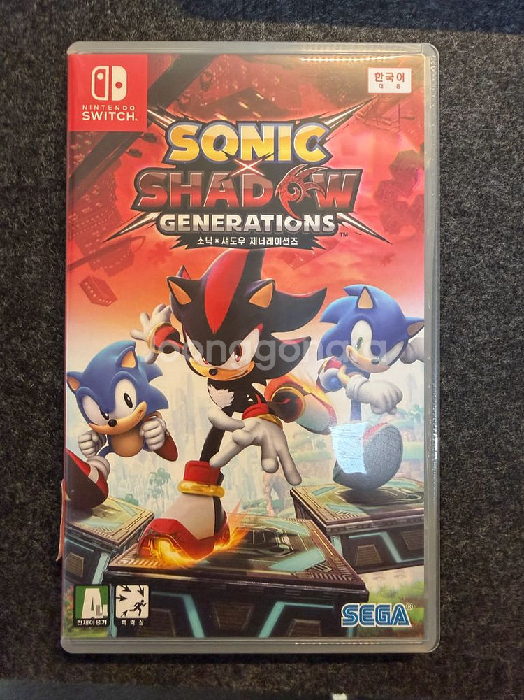 닌텐도 스위치 소닉 쉐도우 제너레이션즈--0