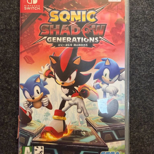 닌텐도 스위치 소닉 쉐도우 제너레이션즈