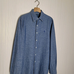 M 폴로 샴브레이 셔츠 랄프로렌