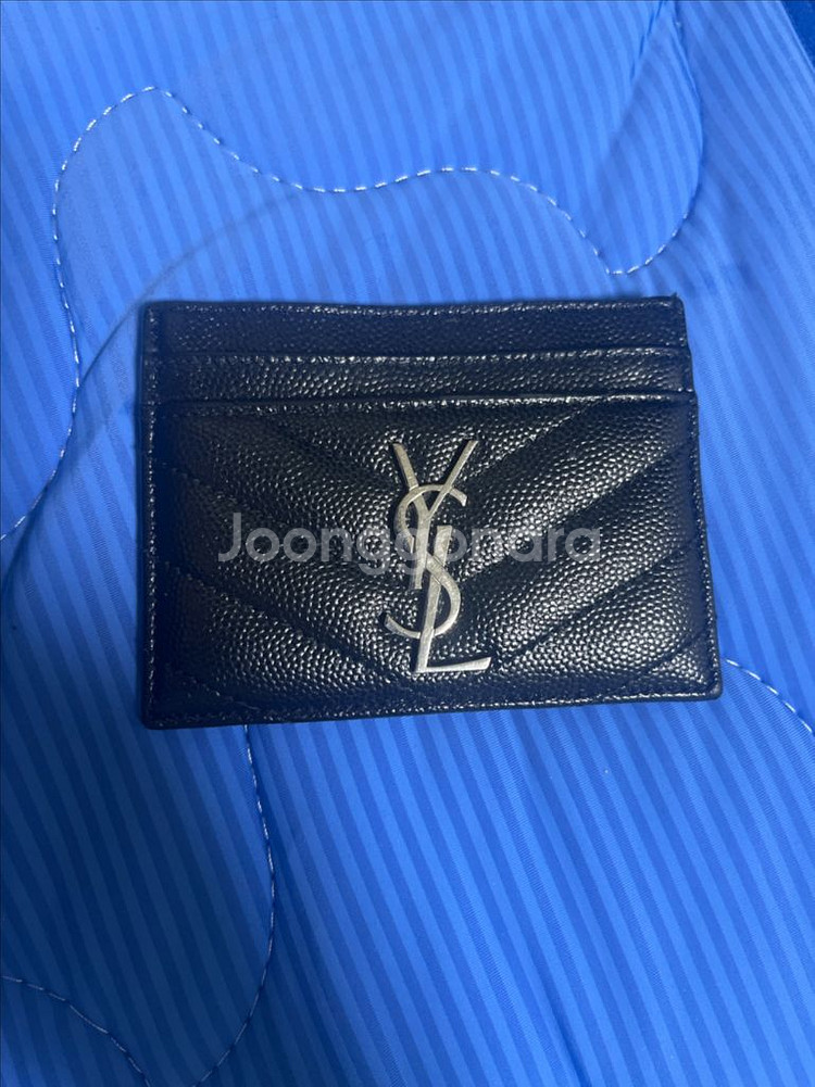 입생로랑 카드지갑 ss급--0