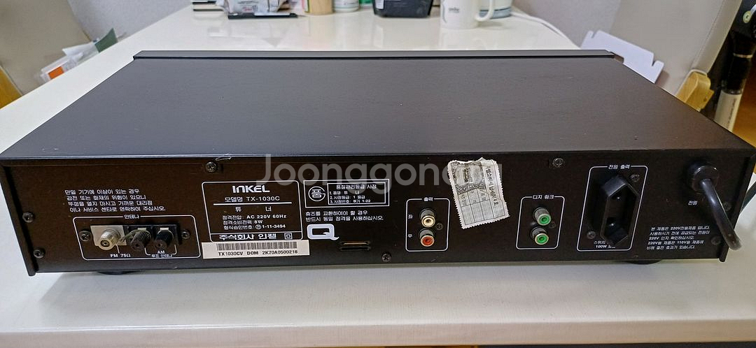 인켈 튜너판매합니다--2