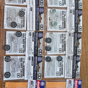 타미야 미니카 19미리 한정판 롤러 및 중공사프트