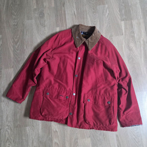 노아 바버 비데일 자켓 레드 XXL