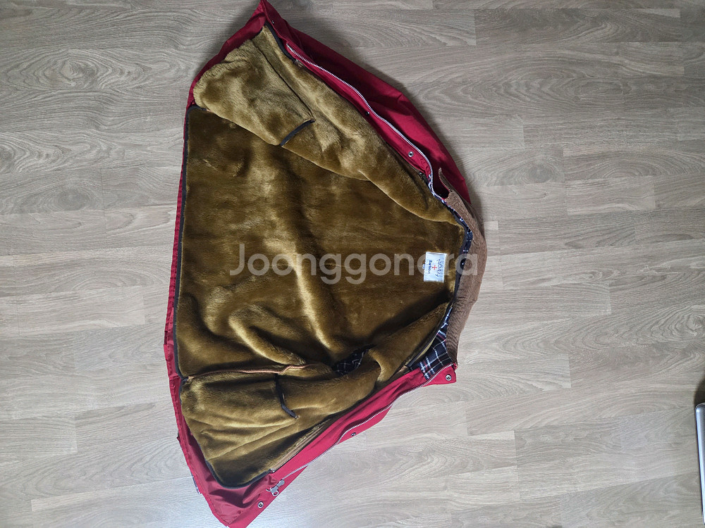 노아 바버 비데일 자켓 레드 XXL--2