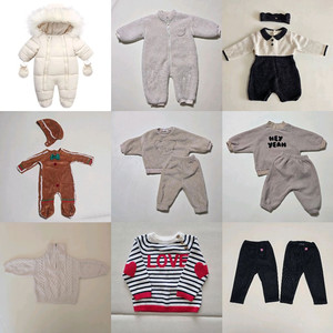 겨울 12M 80호 아동복 아기옷 유아옷 바디수트 패딩 우주복 니트 바지