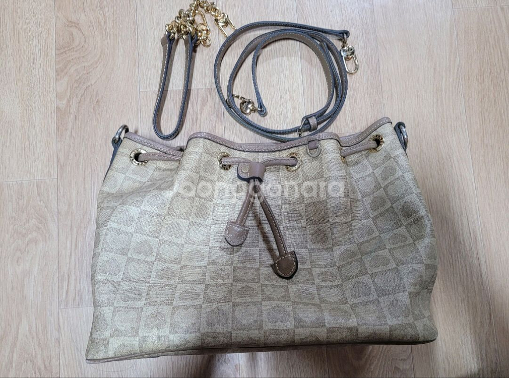 러브캣 복조리 가방 토트&숄더끈, 크로스끈 포함--0