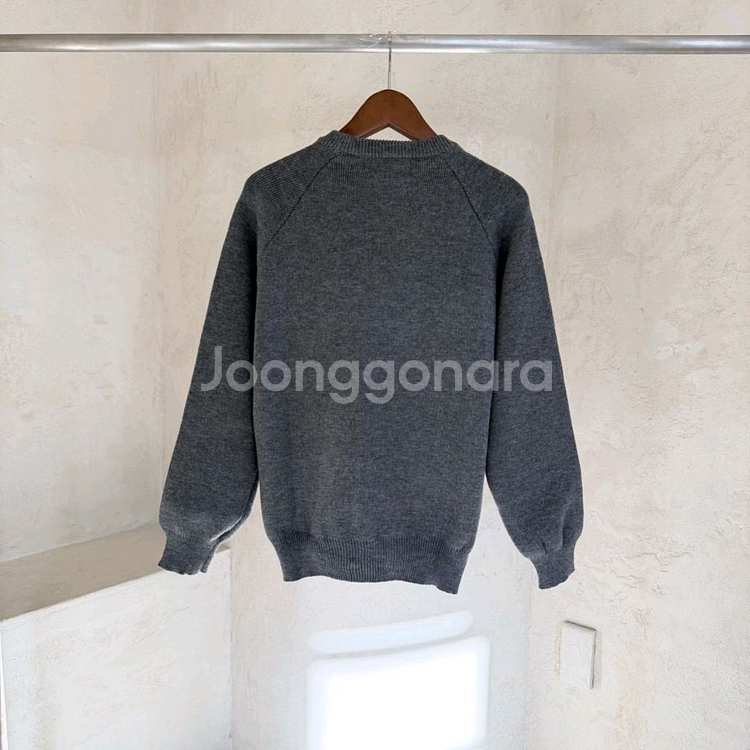 CDG 스툴 풀오버 크루넥 니트--4