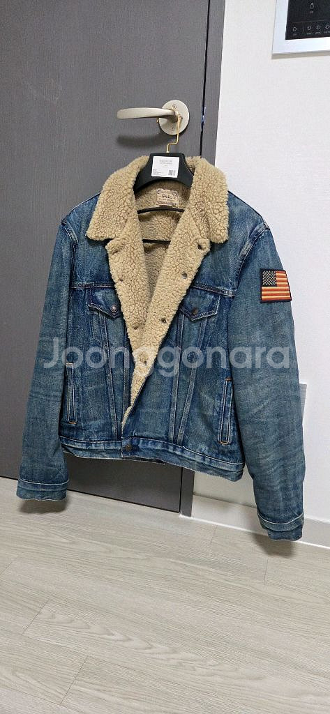 폴로 플리스 청자켓--0