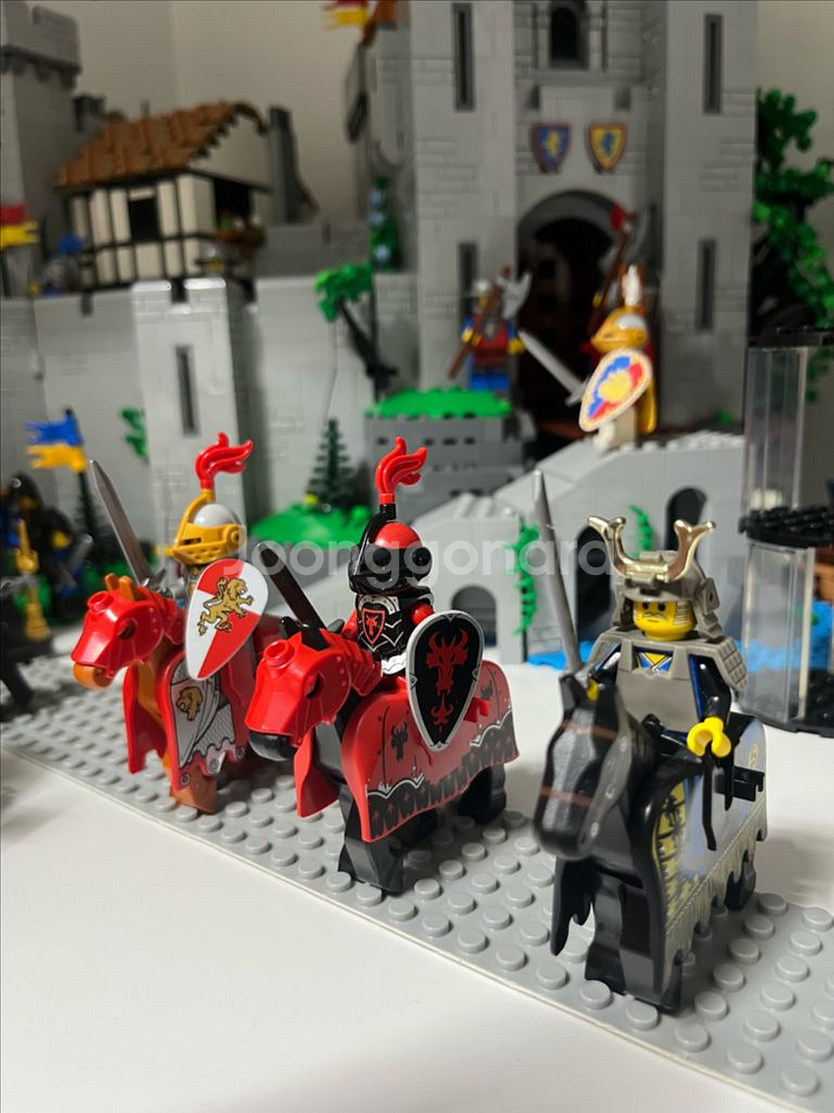 레고 완무기사 레드드래곤 쇼군 라이언 미니피규어--0