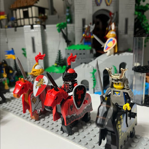 레고 완무기사 레드드래곤 쇼군 라이언 미니피규어