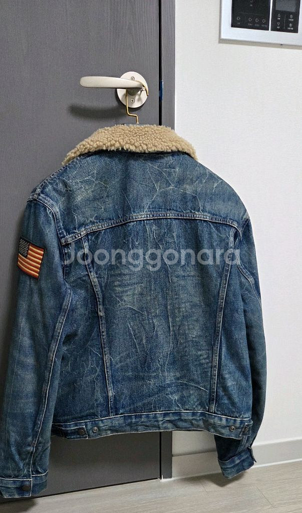 폴로 플리스 청자켓--1