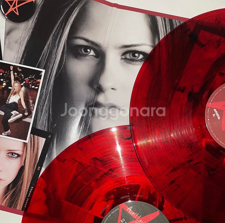 Avril Lavigne(에이브릴 라빈) Let Go 20주년 한정판 컬러 LP--2