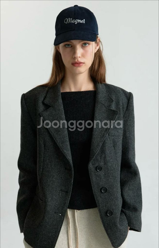 마그넷 아카이브 샵마그넷 twill wool jaket M--0