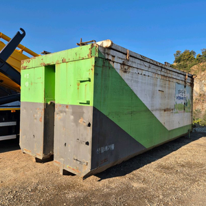 32루베암롤박스 30루베암롤박스 고정용암롤박스 고철방통 쓰레기박스 이미지