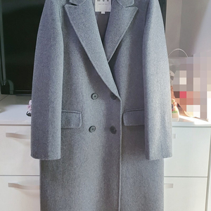 울코트 #핸드메이드 #그레이코트 #66사이즈