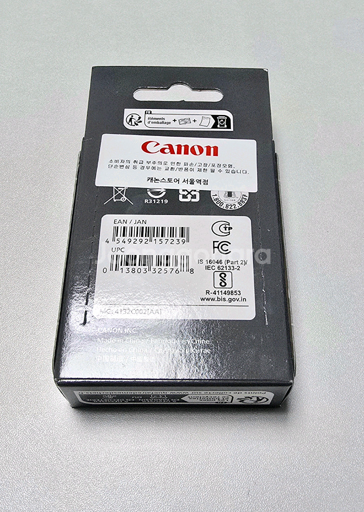 캐논코리아 정품 LP-E6NH 배터리 (미개봉 새제품)--1