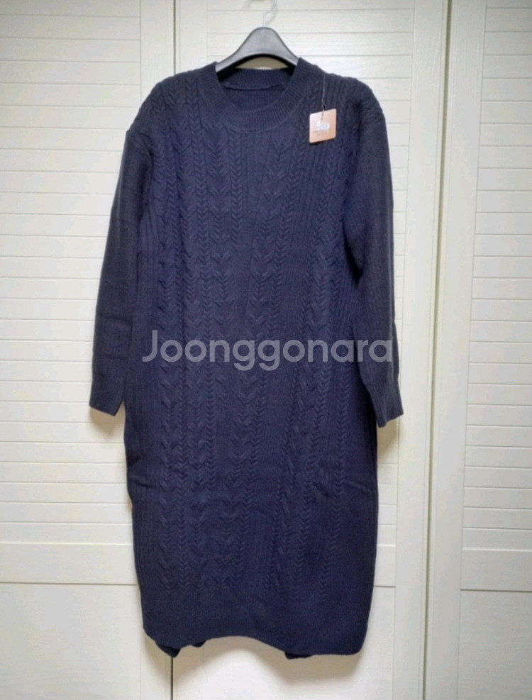 스테파넬 홀가먼트 니트 원피스(66~77) ㅡ새상품--1