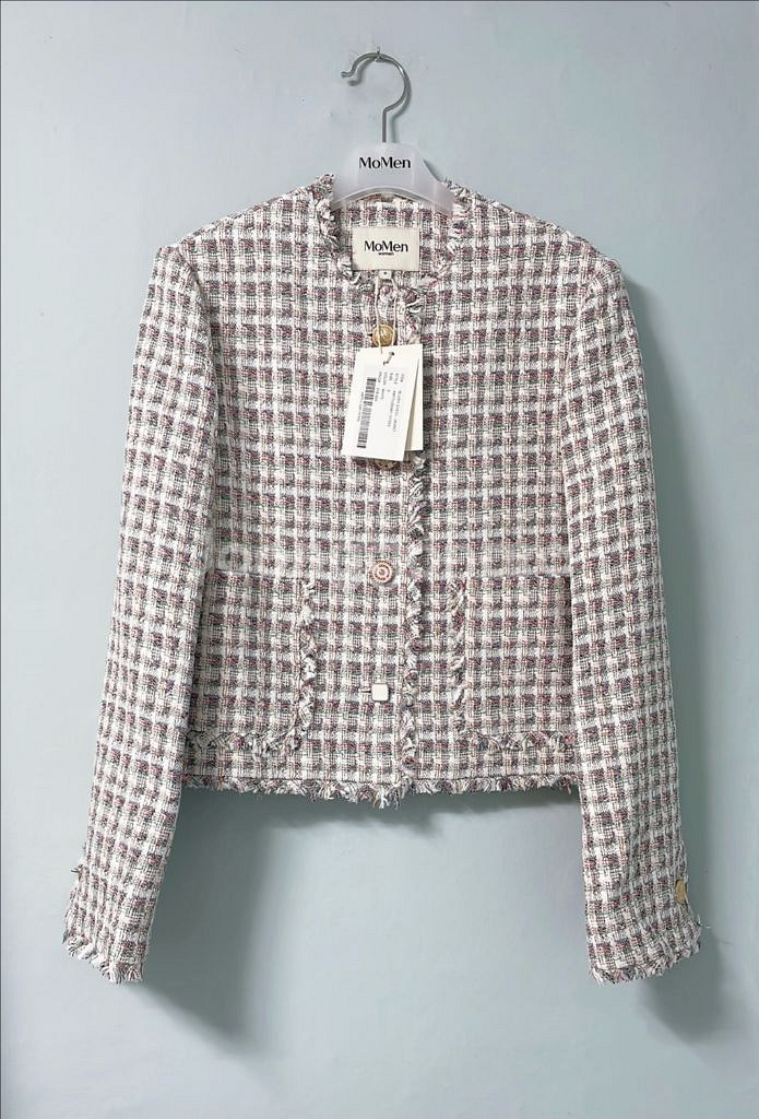 새상품:)모먼 트위드 자켓(채정안,이현이착용)--7