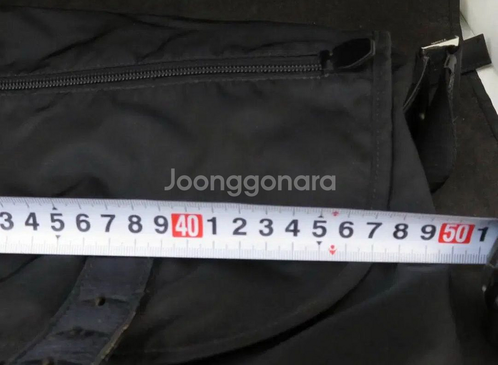 프라다 나일론 백팩--5