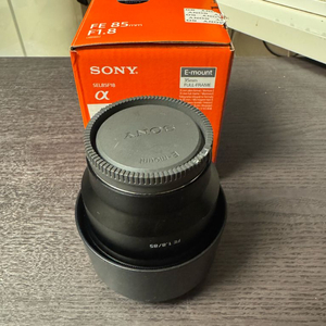소니 FE 85mm F1.8 단렌즈 sel85f18