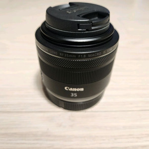 캐논 rf 35mm f1.8 macro is stm rf35.8 렌즈 팝니다.