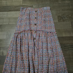 정품) TIME 타임 한섬 트위드 스커트