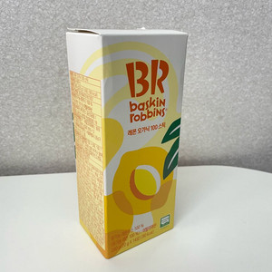 베스킨라빈스 유기농 레몬 오가닉 100 스틱