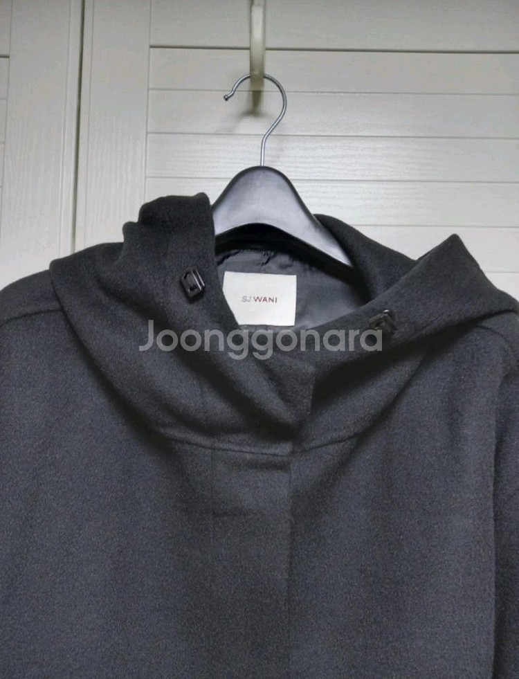 SJ WANI 핸드메이드 후드 코트(66~77)ㅡ새상품--2