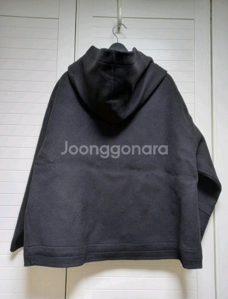 SJ WANI 핸드메이드 후드 코트(66~77)ㅡ새상품--5