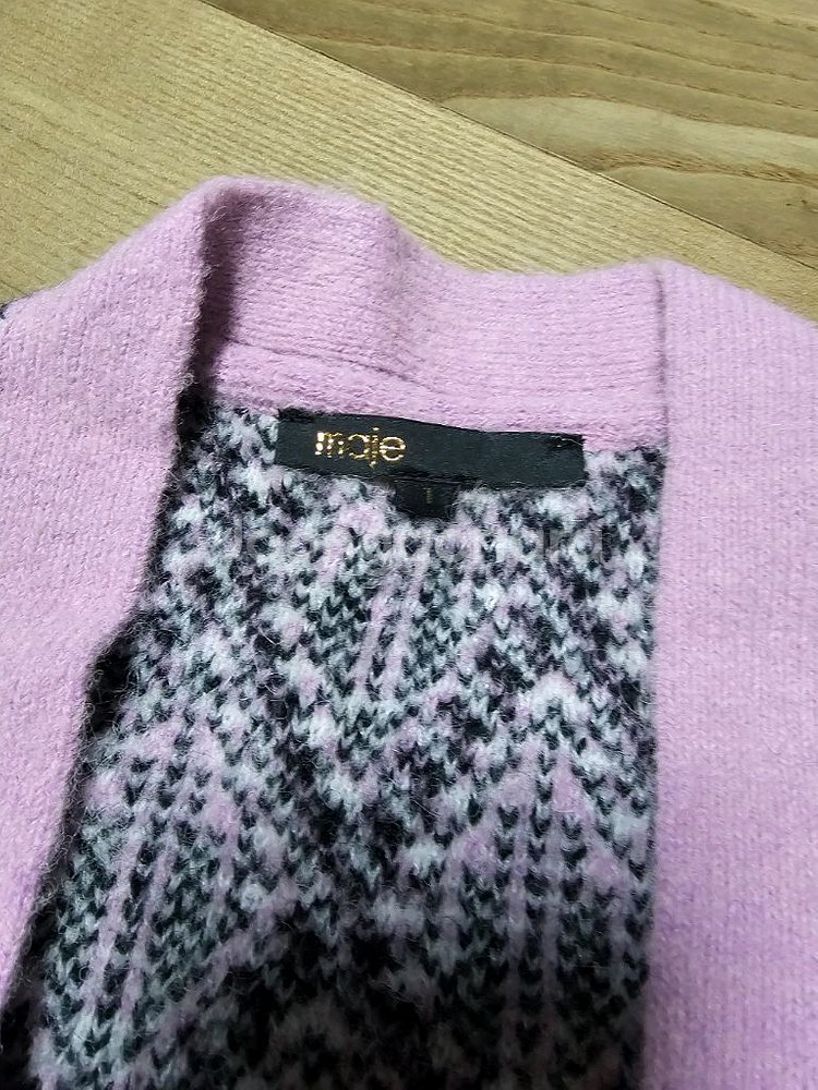 정품) 마쥬 maje 롱가디건 가디건--4