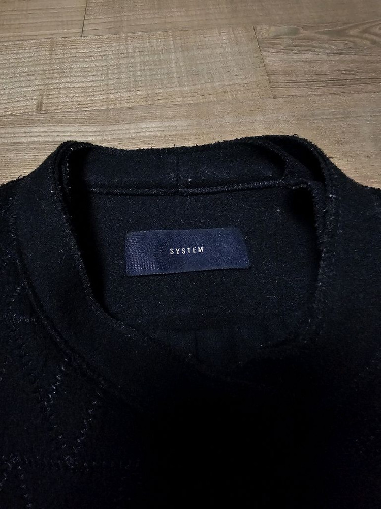 정품) system 시스템 한섬 자켓 캐시미어 모 혼방--1
