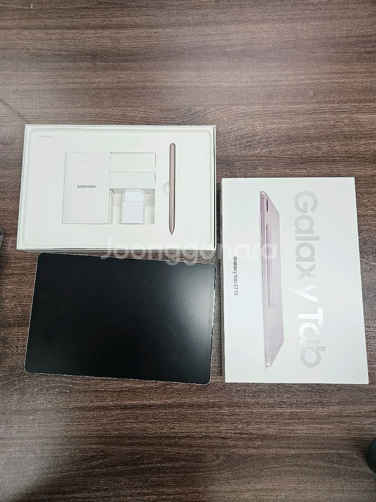 갤럭시탭 S7 FE 핑크 128GB--8