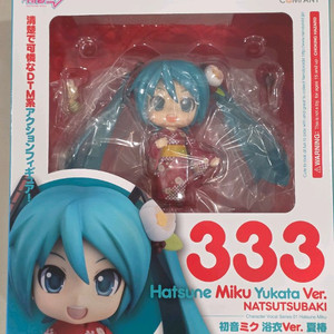 개봉) 하츠네 미쿠 유카타 여름동백 넨도로이드 333